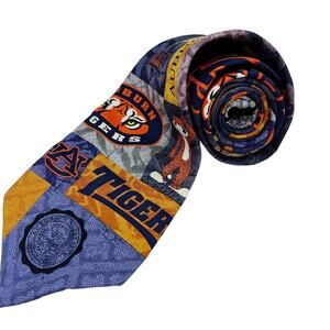 Eagles Wings Auburn Tigers Men’s Necktie Tie